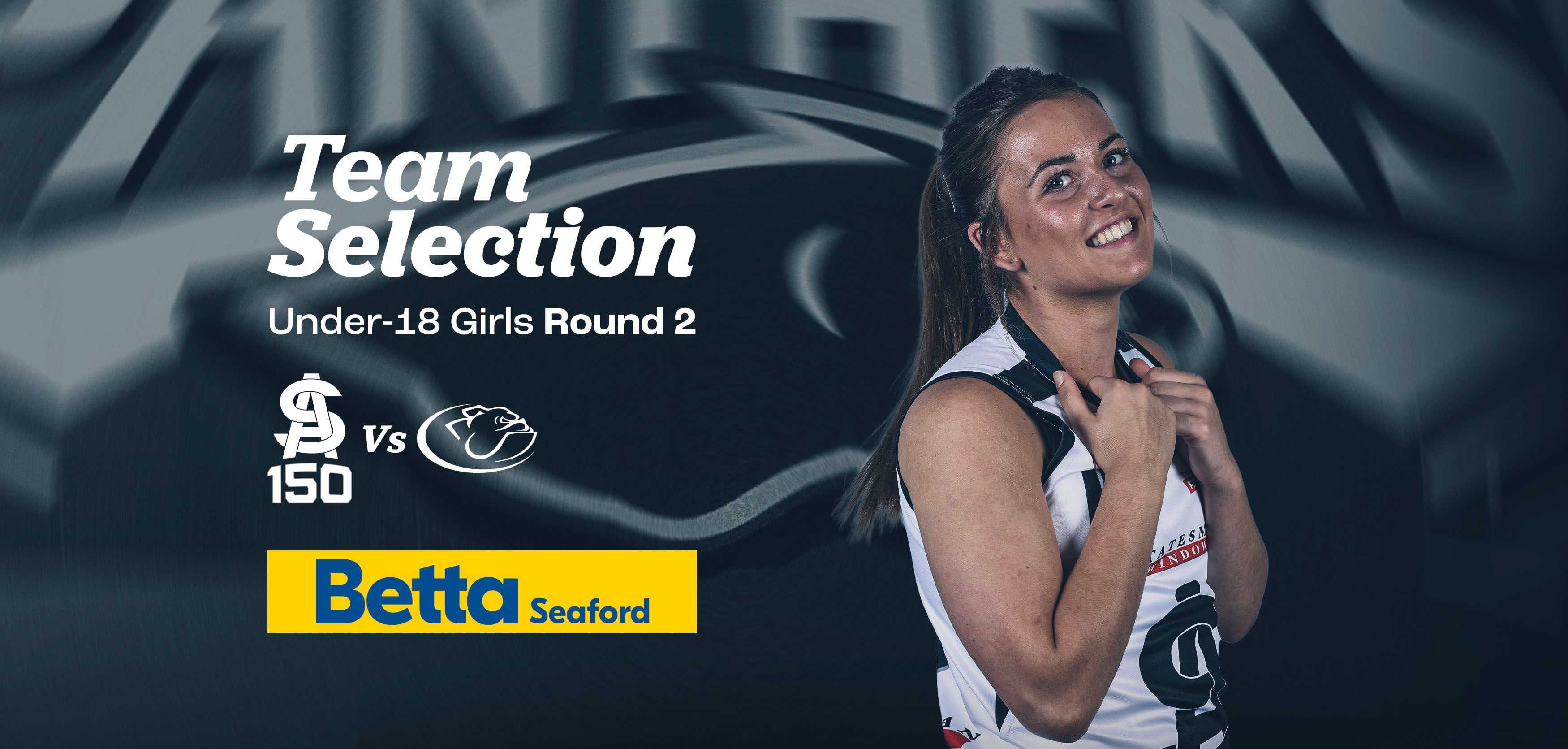 BETTA Team Selection: Under-18 Girls Round 2 v Centrals BETTA Team Selection: Under-18 Girls Round 2 v Centrals